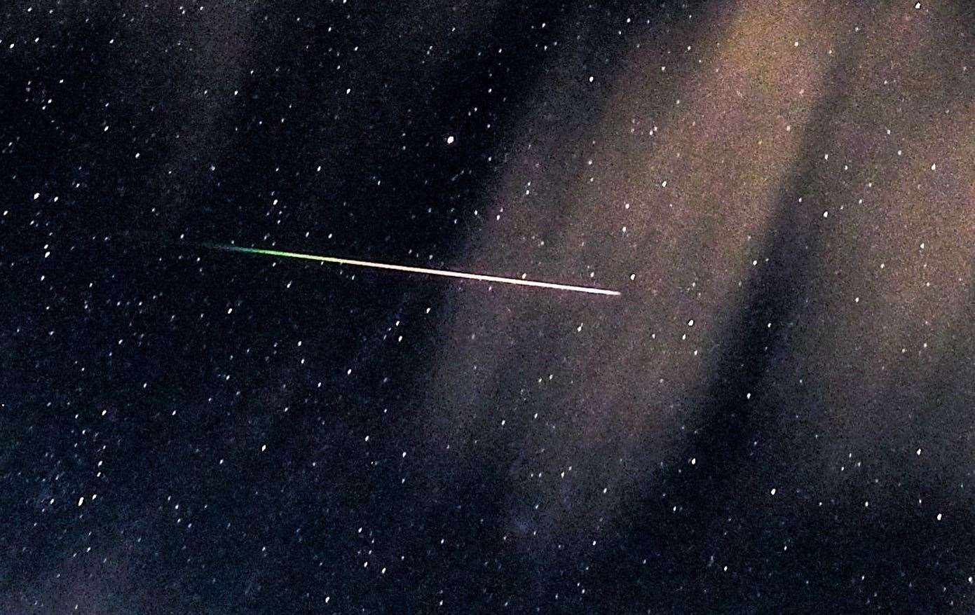 October’s meteor shower is known as the Draconid meteor shower. Image: Stock photo.