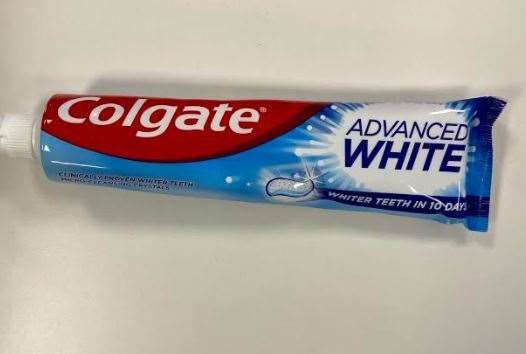 There was plenty of toothpaste in the box
