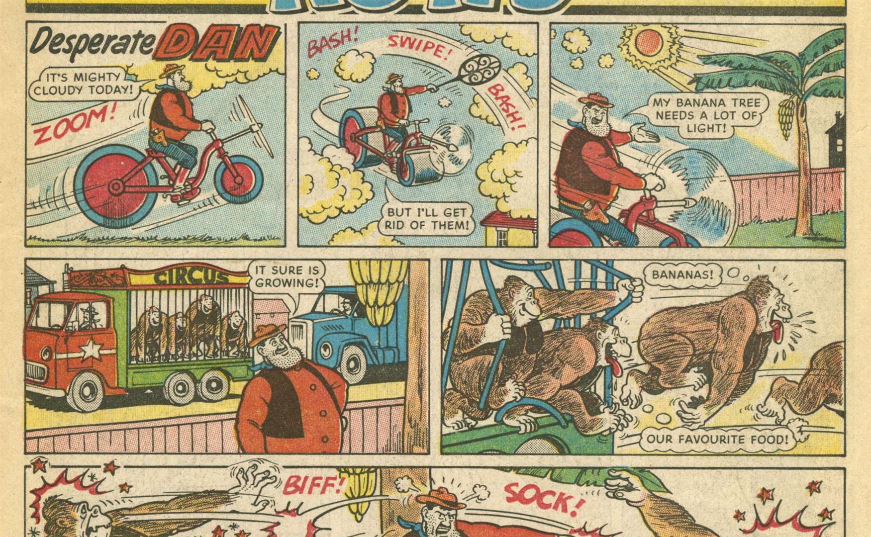 The Dandy in 1985 - with Desperate Dan its cover star. Picture: DC Thomson