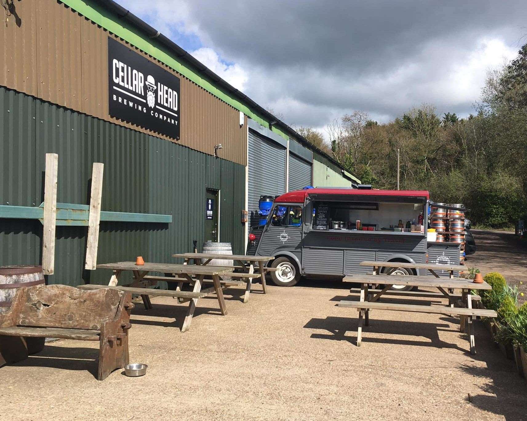 Cellar Head Brewing Company & Tap Room of Pillory Corner, Goudhurst, has gone into administration seven years after it opened. Photo: Wanderlust Street Food