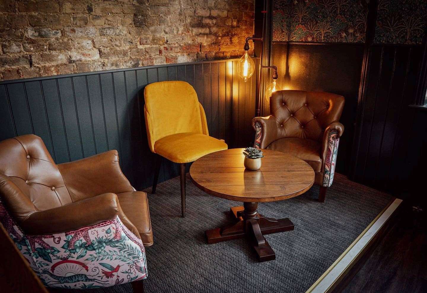 New furniture and furnishings at the Rochester pub