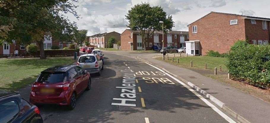 Firefighters were called to a bedroom fire in Hazlemere Drive Picture: Google Street View