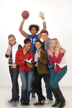 The cast of Disney’s High School Musical Live on Stage