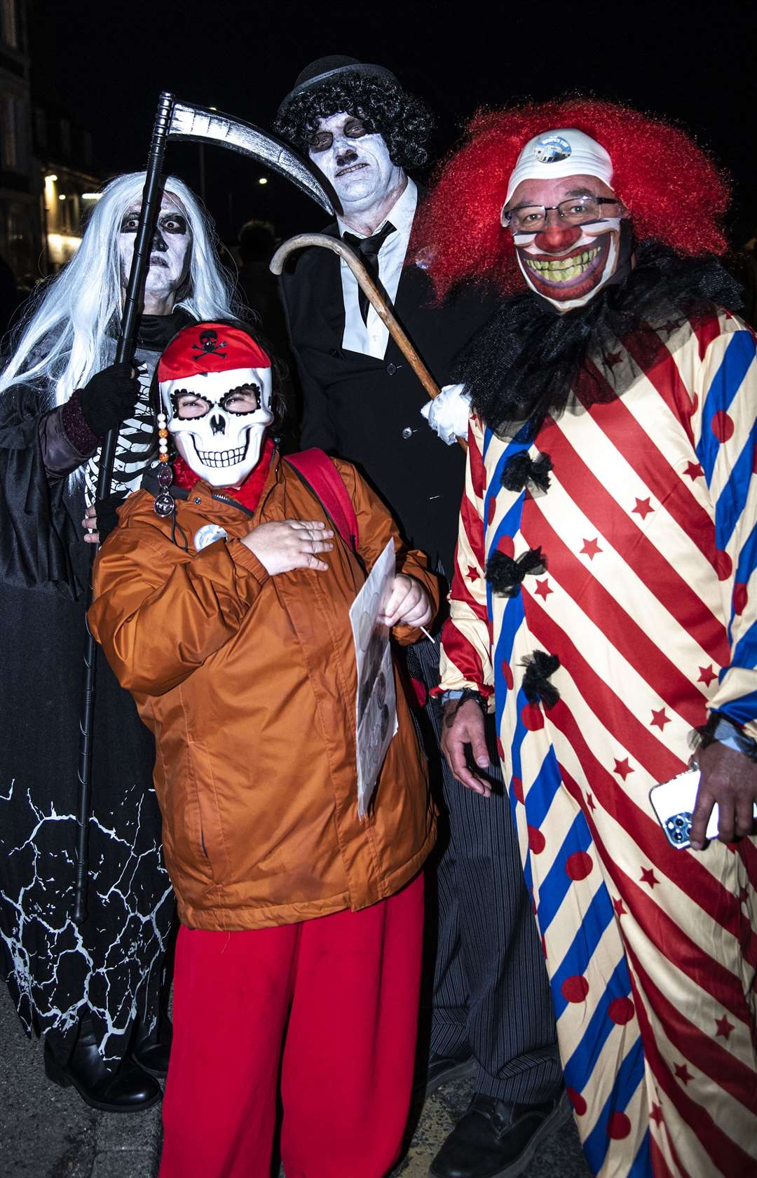 End the horror: Campaigners dressed up in a bid to scare The Regent owners in to action Picture: Jody Stewart