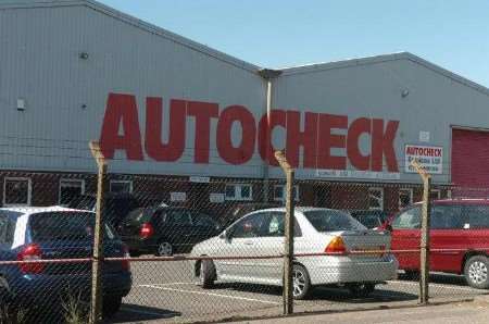 The Autocheck premises at Rushenden, near Sheerness