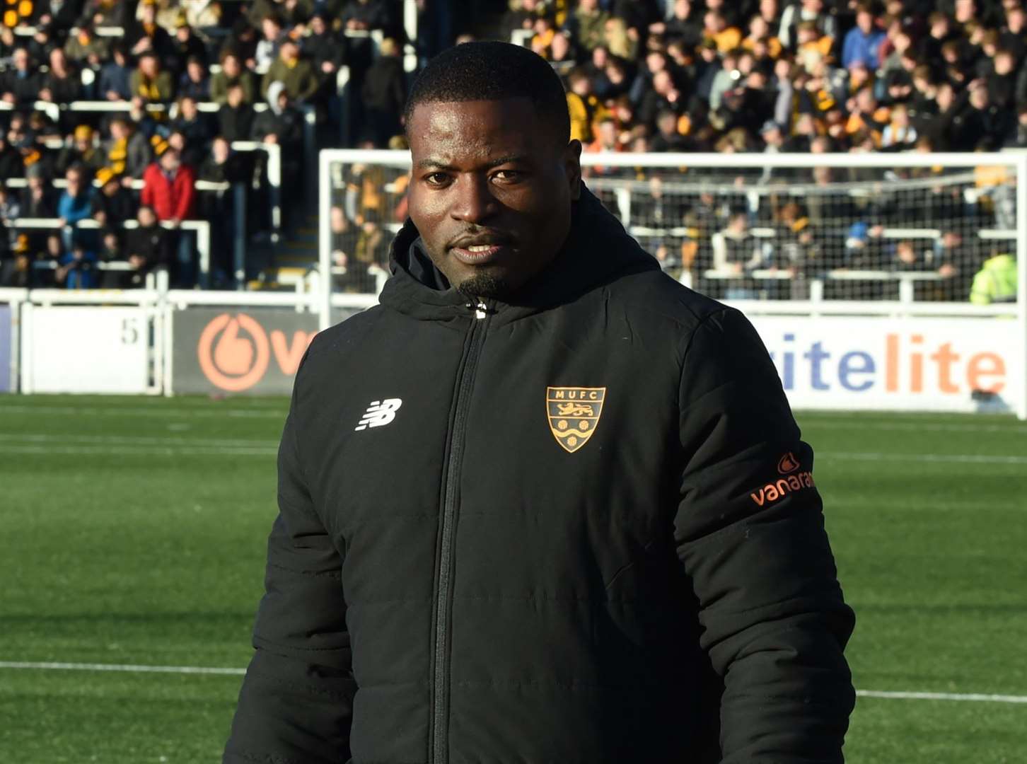 Manager George Elokobi hopes his Premier League experience counts as Stones rebuild for next season. Picture: Steve Terrell