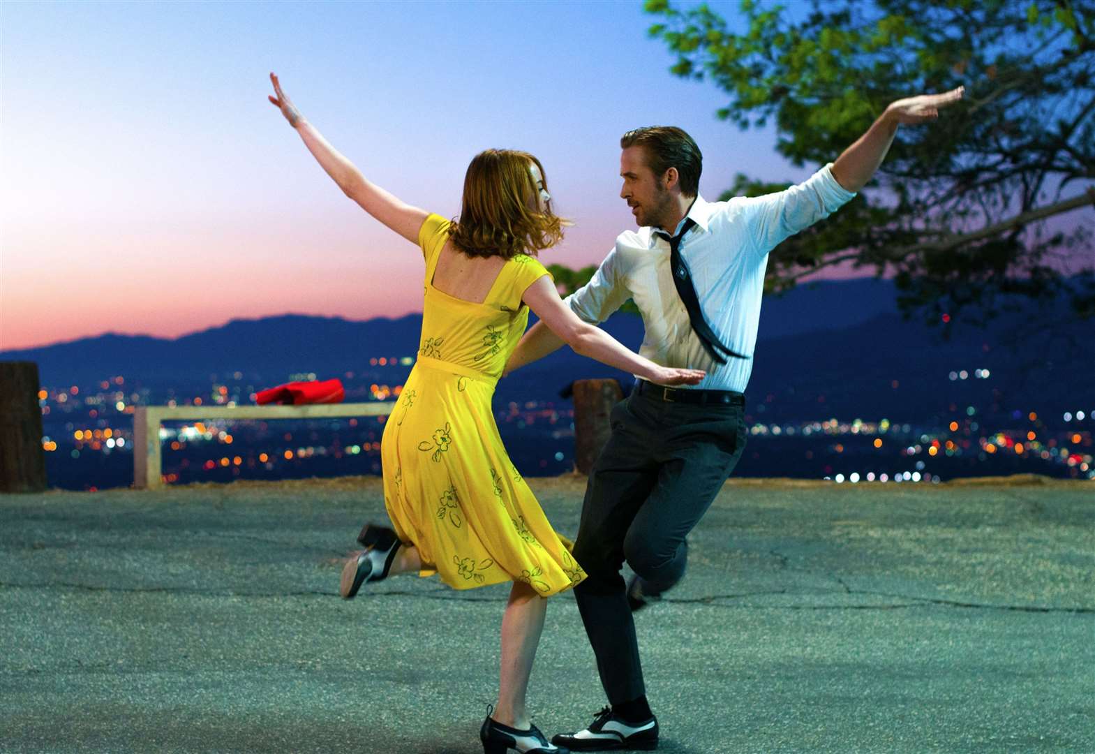 La La Land starring Ryan Gosling as Sebastian and Emma Stone as Mia. Picture: PA Photo/Lionsgate