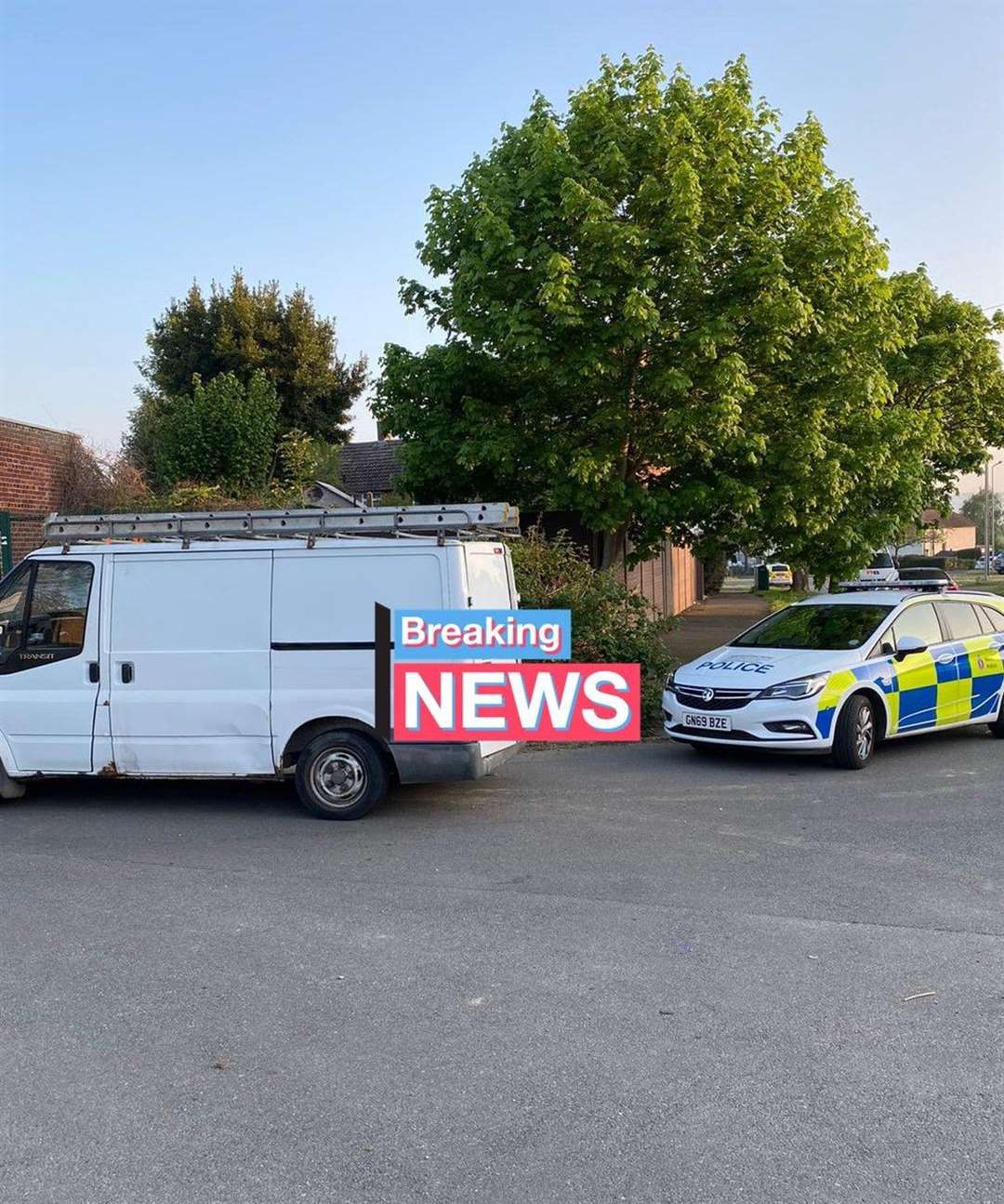 A van was stopped near Maidstone. Picture: Kent Police Maidstone/Twitter