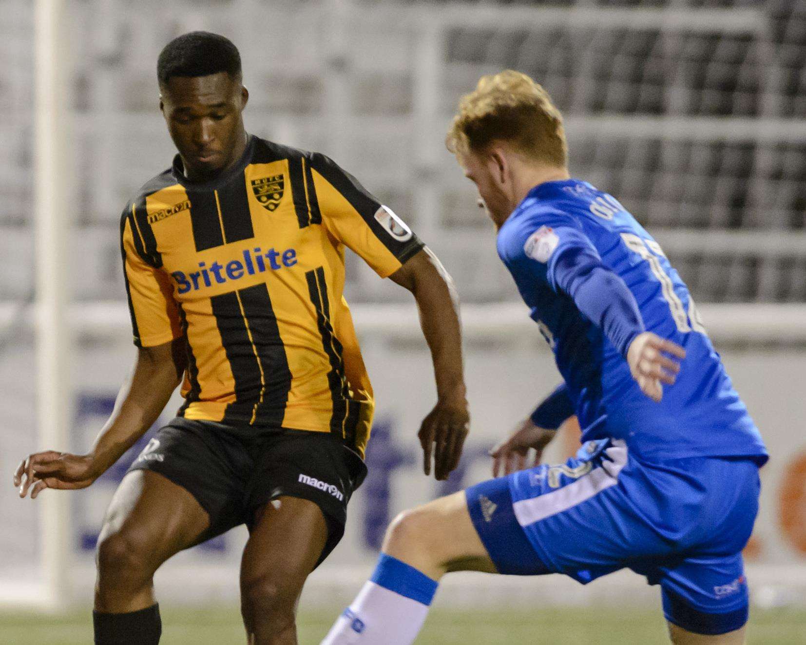 Maidstone and Gillingham met in last season's quarter-finals Picture: Andy Payton