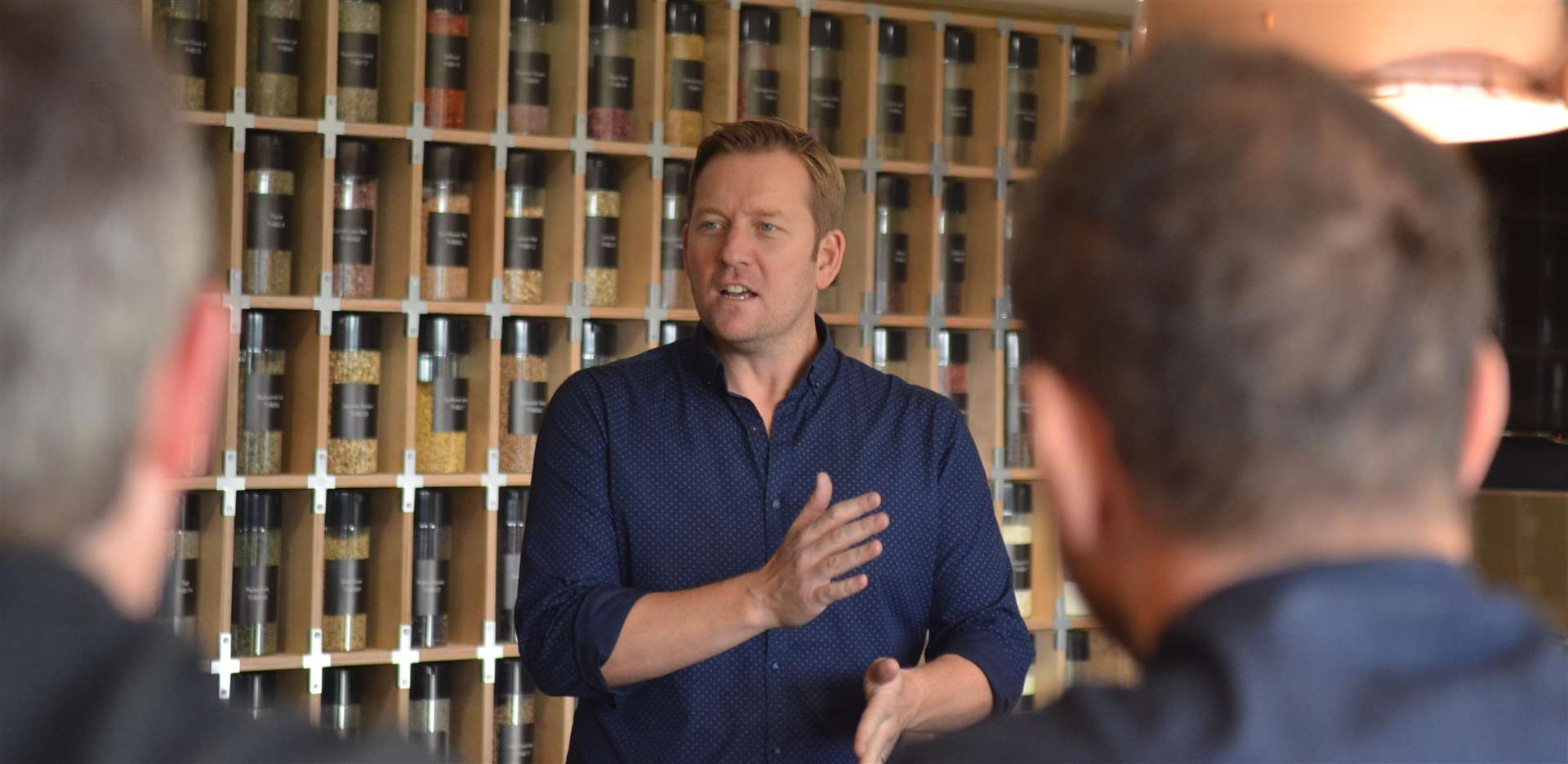 The ultimate cuppa companion: Master Tea Blender Alex Probyn has hosted tea tasting events in over 20 countries for groups of up to 500 people.
