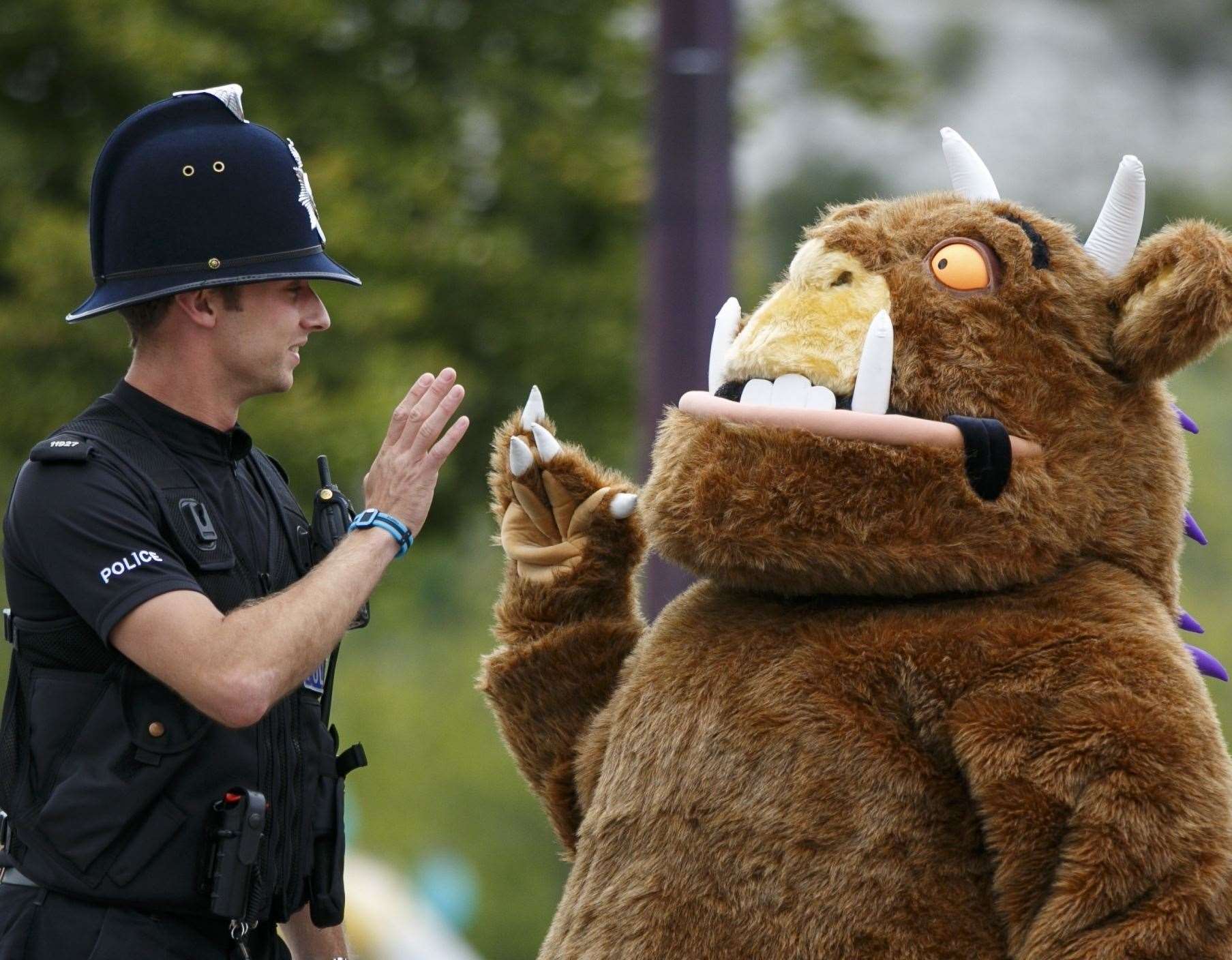 The Gruffalo headed for Bluewater for the Gruffalo Experience