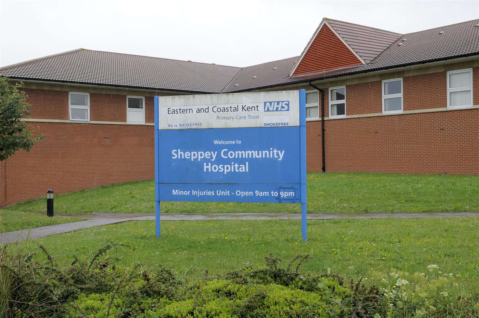 Sheppey Community Hospital in Plover Road, Minster