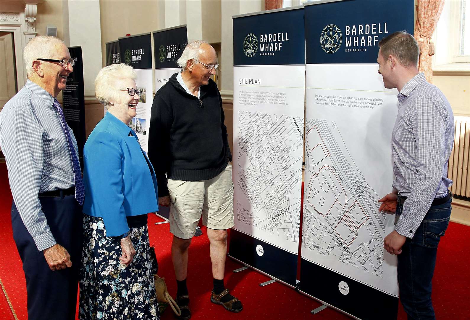 A 2018 exhibition about the development at Bardell Wharf