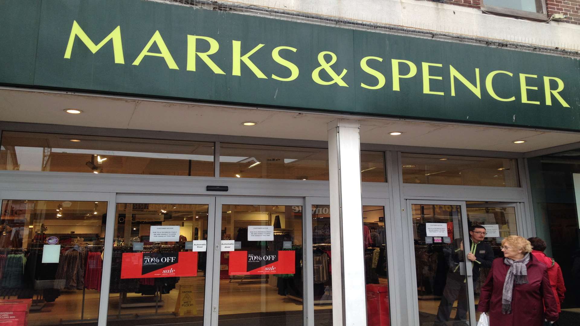 Marks and Spencer in Deal High Street