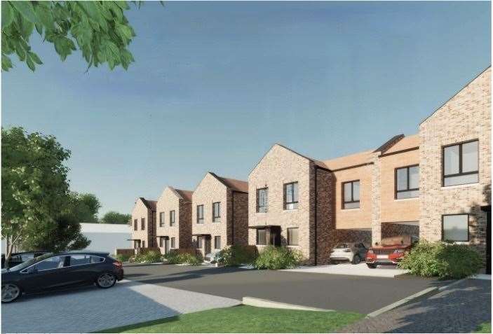 An artist's impression of the new Showfields Estate in Southborough. Picture: Town & Country Housing Group and PRP