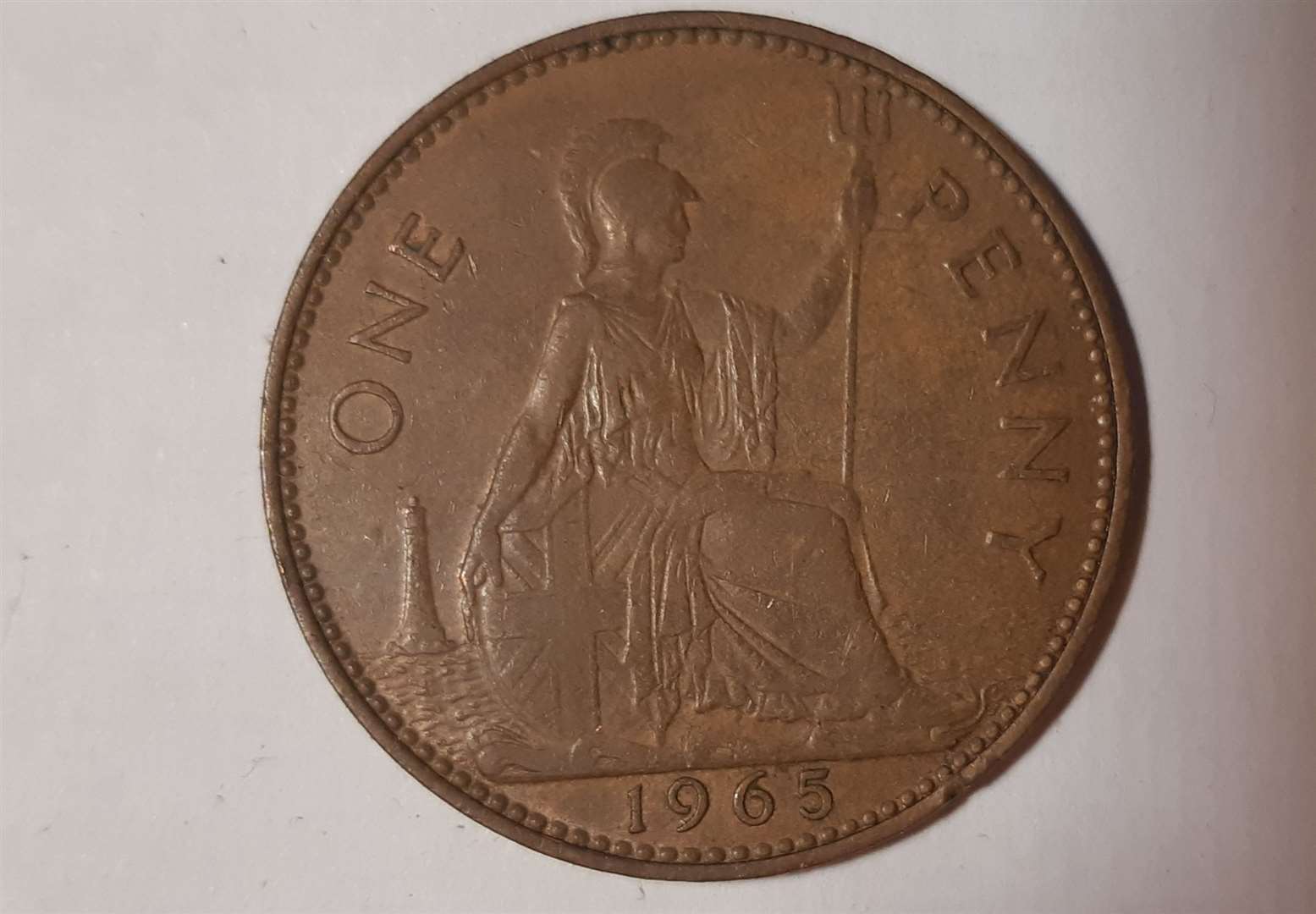 A 1965 old penny