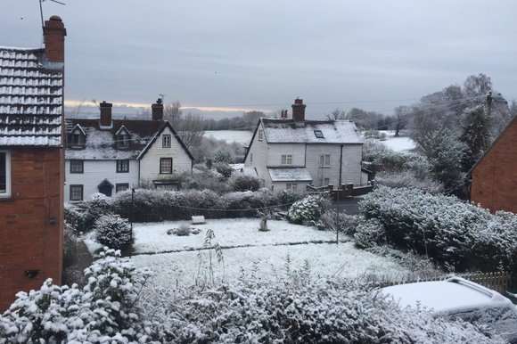 Snow in Goudhurst. File picture
