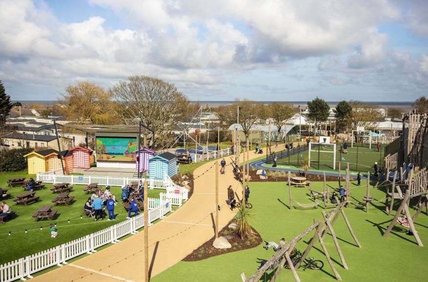 Haven's new Adventure Village at another of its parks which is now set to be brought to the Allhallows Holiday Park. Picture: Haven