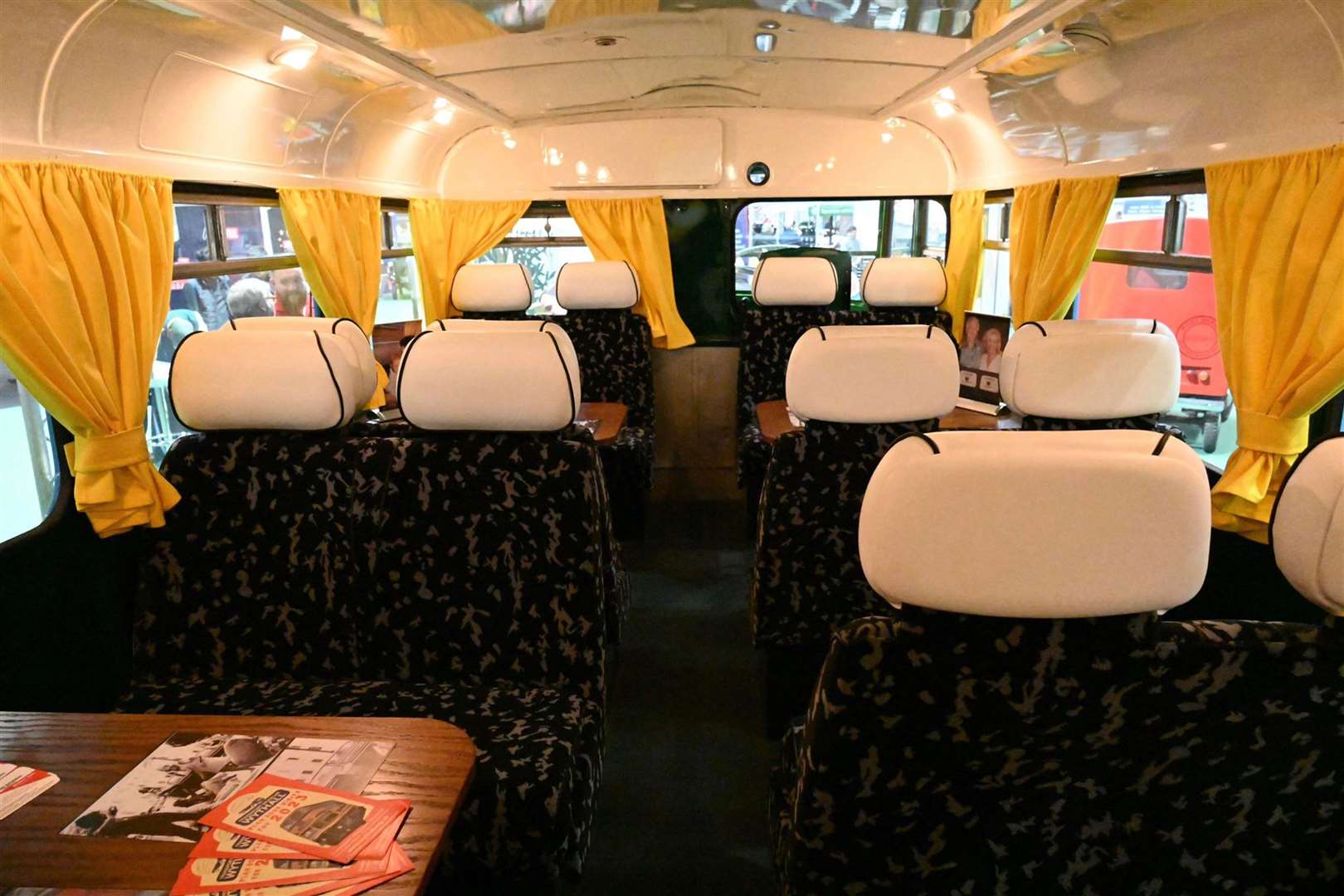 The bus has undergone years of renovation (Julien’s Auctions/PA)