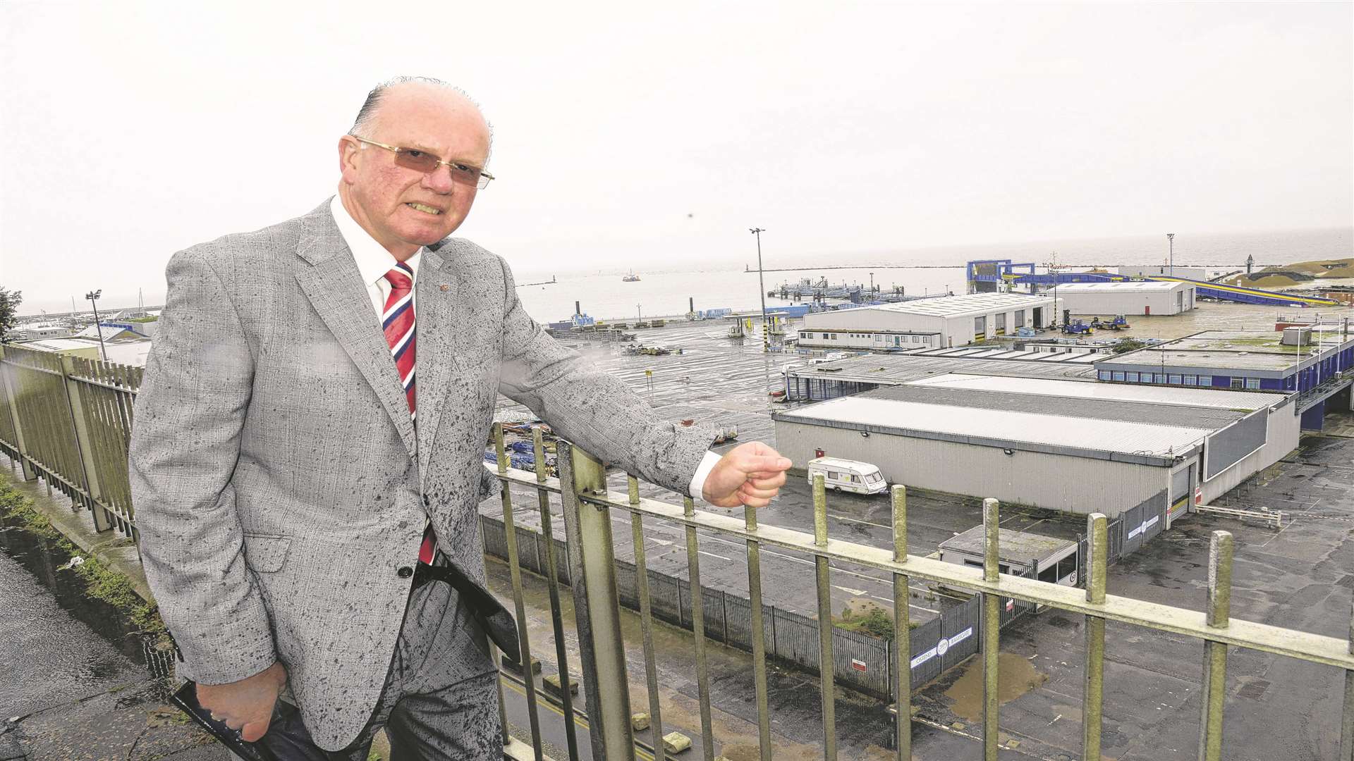 Bill Moses wants to restart passenger ferry services from Ramsgate. Picture: Chris Davey