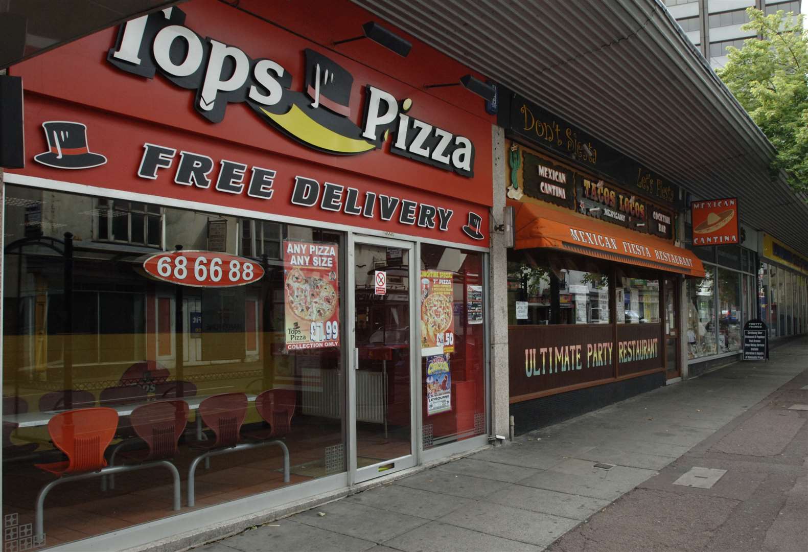 Tops Pizza in Lower Stone Street, Maidstone. Picture: John Wardley