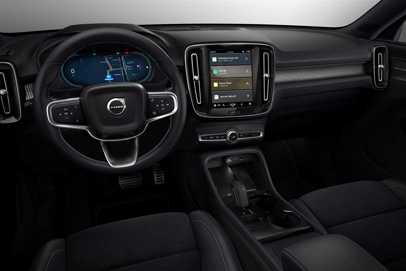 Fully electric Volvo XC40 introduces brand new infotainment system (56174364)