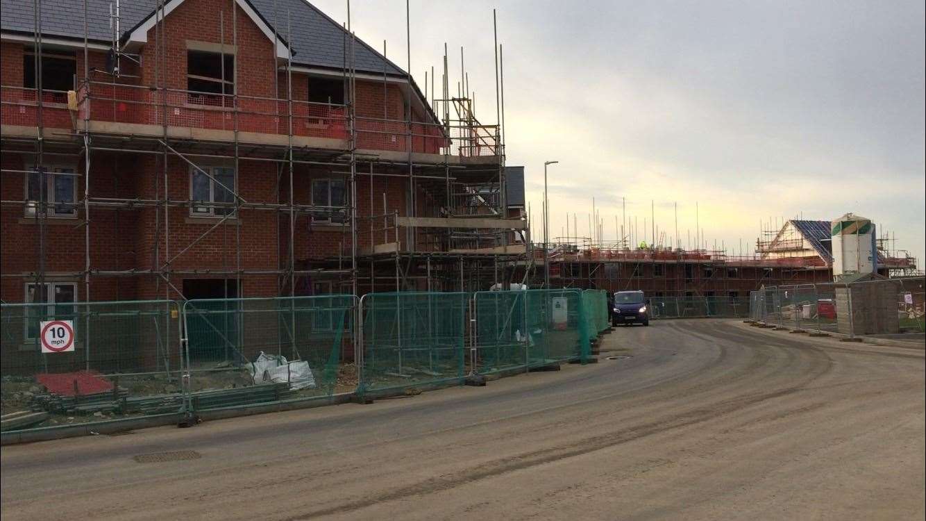 Work continues on the Royal Parade development in Canterbury