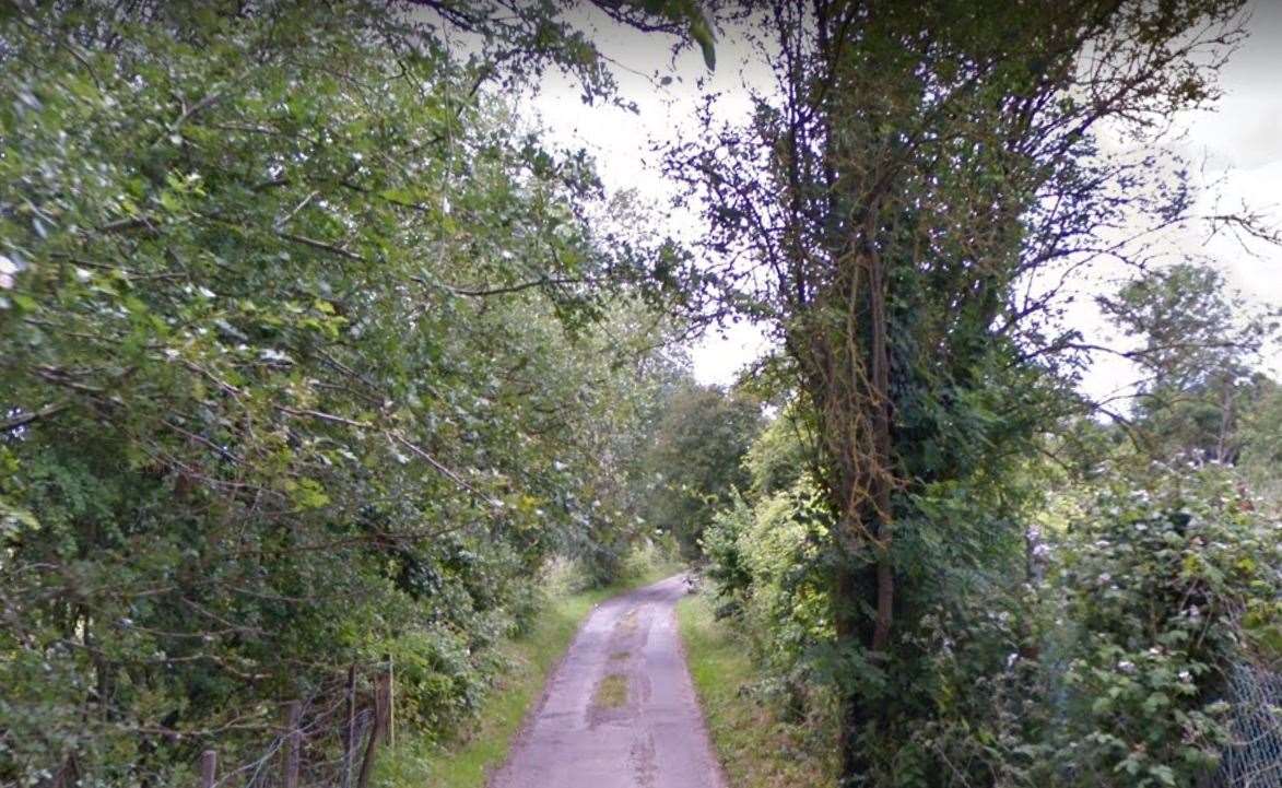 The girls spoke to the adults in Whitehall Road, Canterbury. Picture: Google Street View