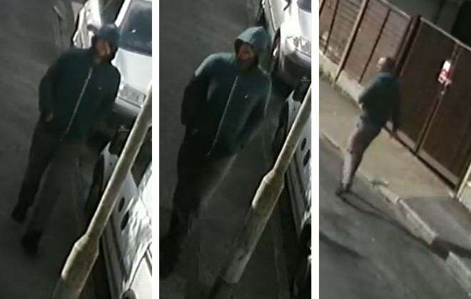 Police have released images of a man they want to speak to in connection with the incident in Sturry Road. (14955355)