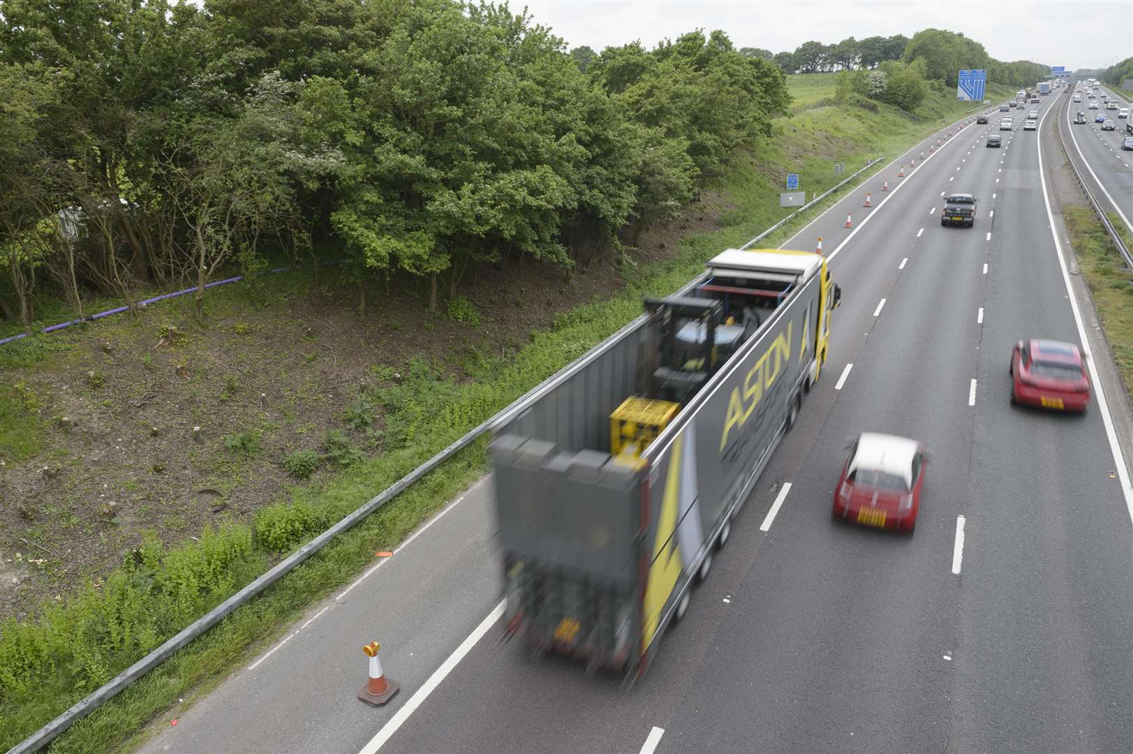 The M20 would be affected by delays following Brexit. Stock image