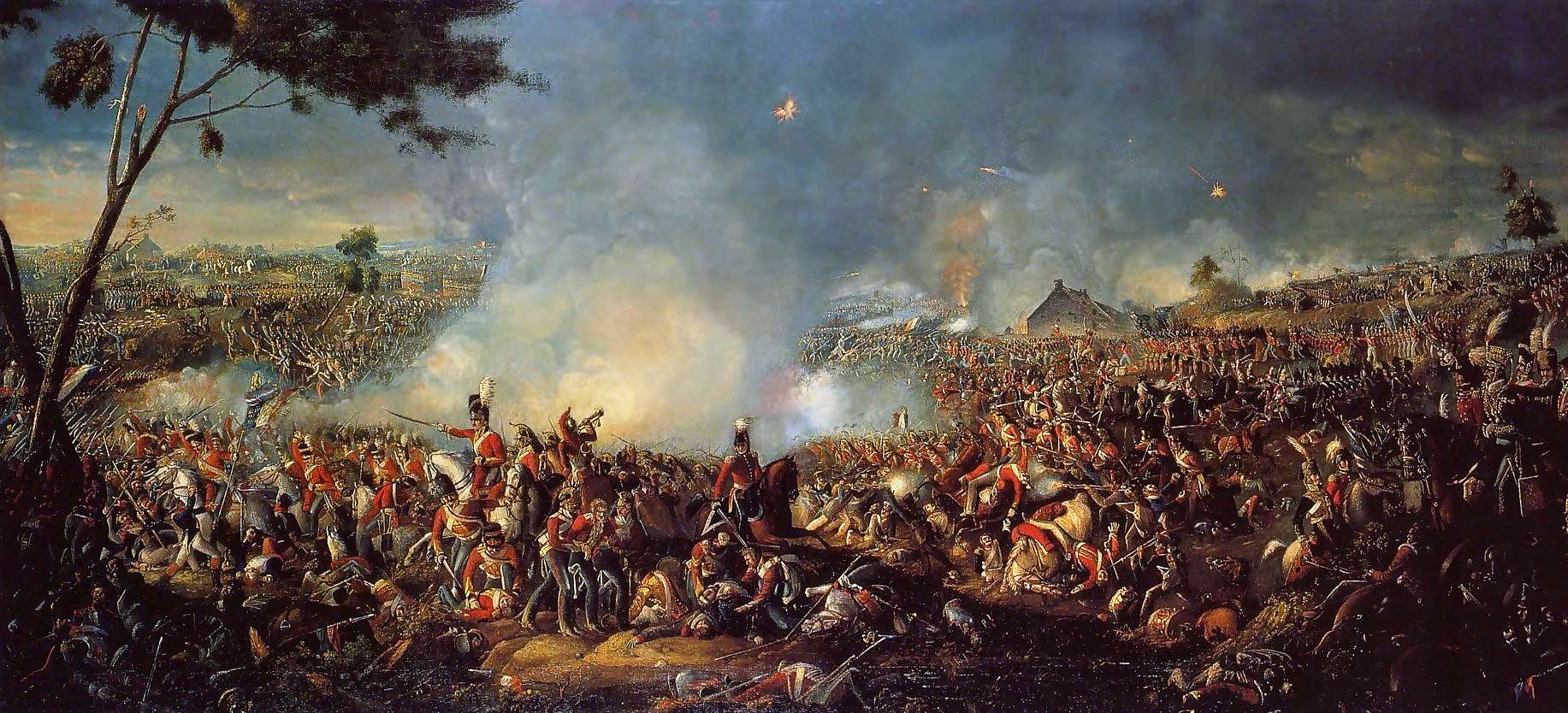 The Battle of Waterloo, by William Sadler