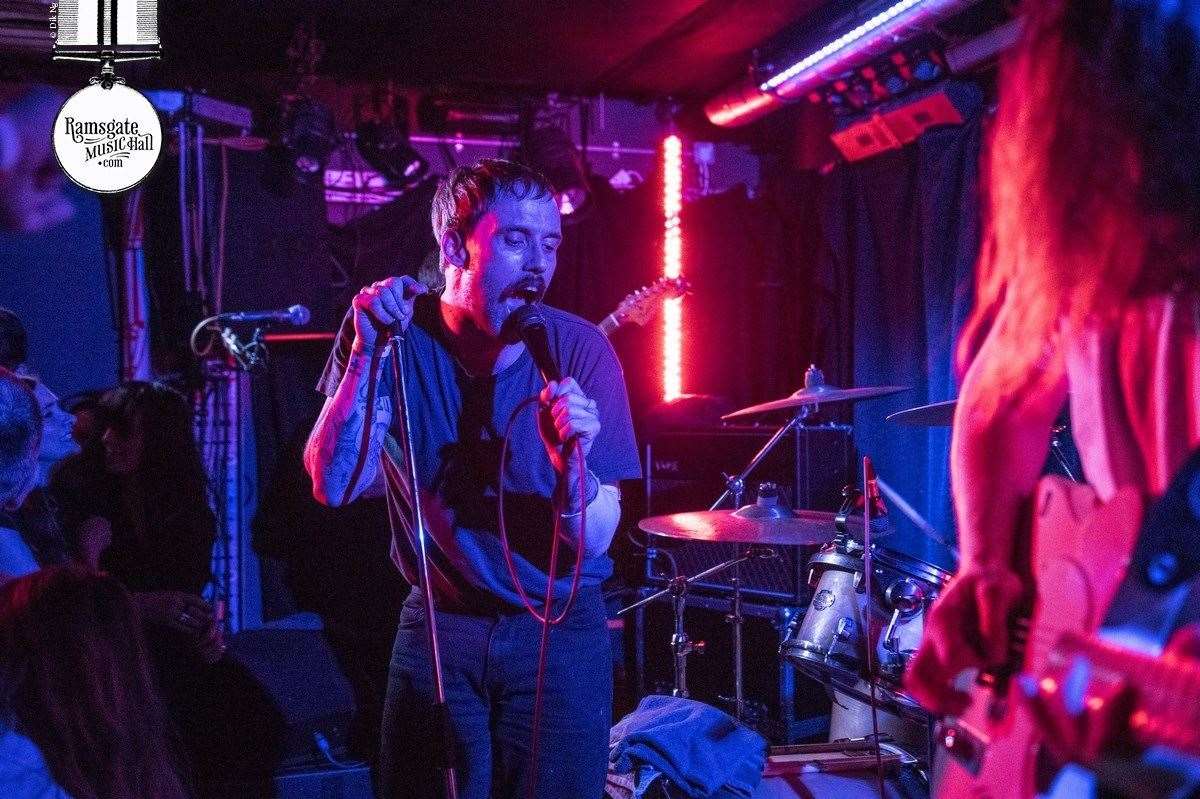 The Bristol band IDLES playing at the venue two years ago