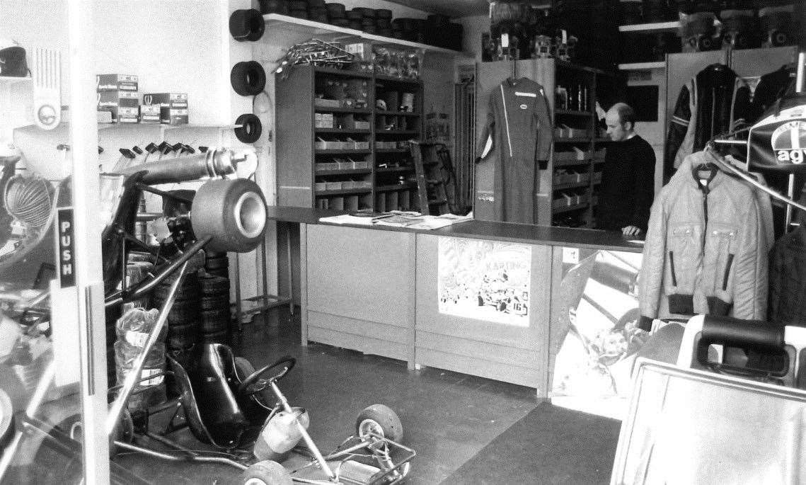 Sisley, who ran his Swanley store with his wife Penny, set up the country’s first ‘smart-looking’ kart shop