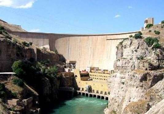 Dukan Dam in the Kurdistan region of Iraq. Picture: U.S. Army Corps of Engineers