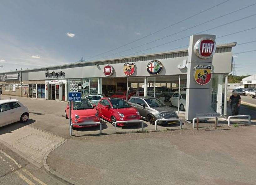 Northgate Garage, Canterbury. Picture: Google Street View