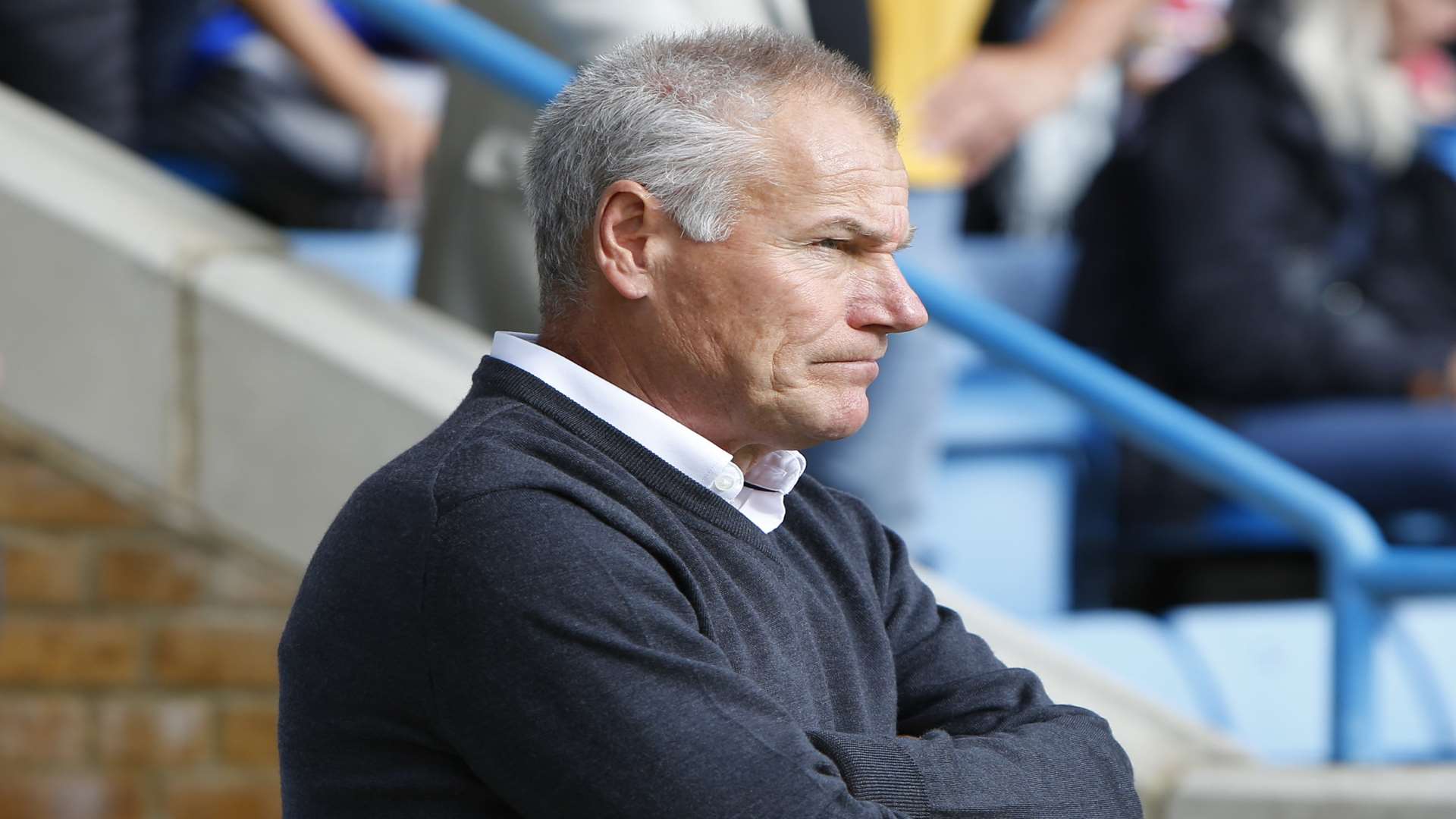 Peter Taylor was quick to defend Paul Scally's record at Gillingham Picture: Andy Jones