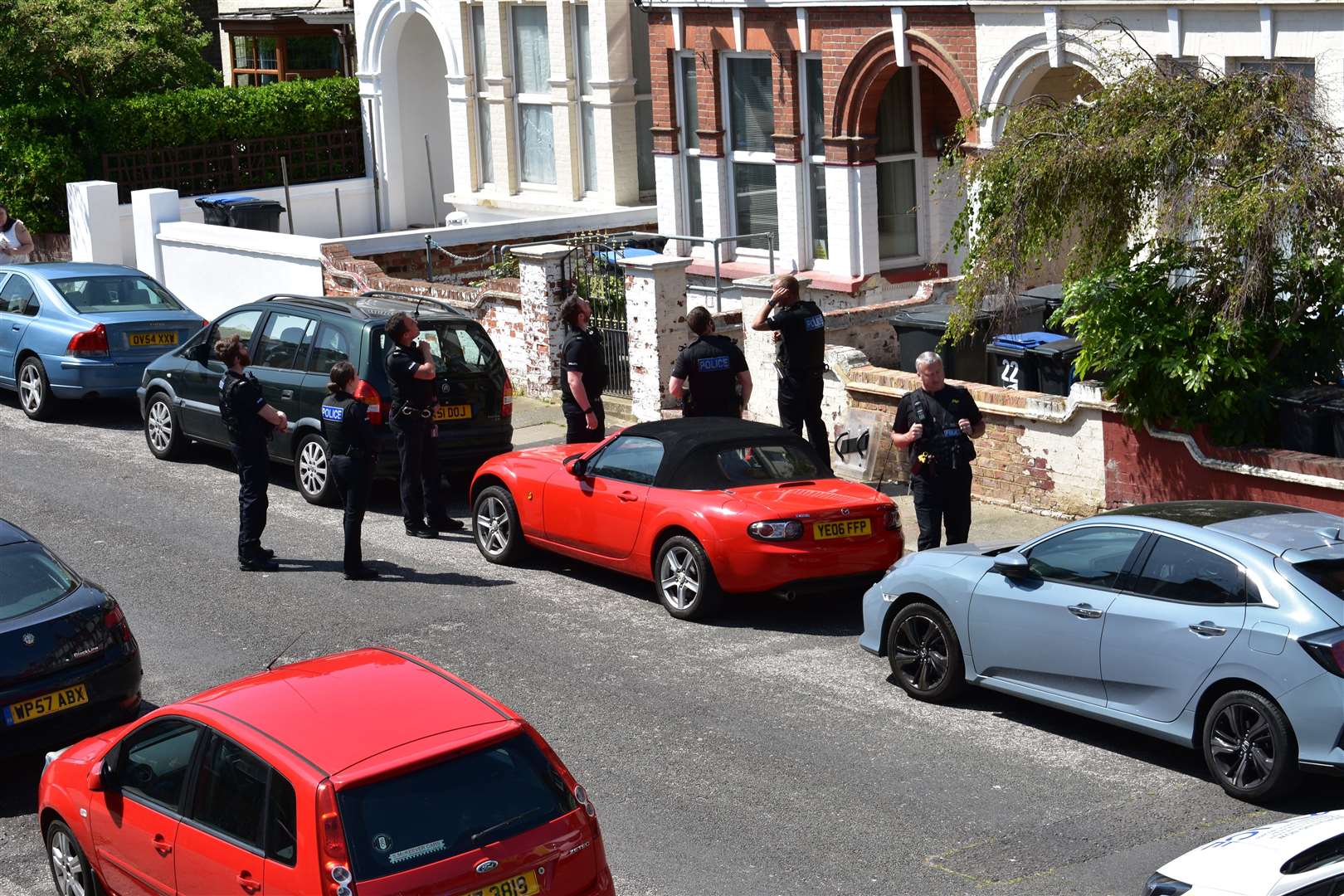 Officers were called to a home in Surrey Road, Cliftonville. Picture: Nicholas Hunt