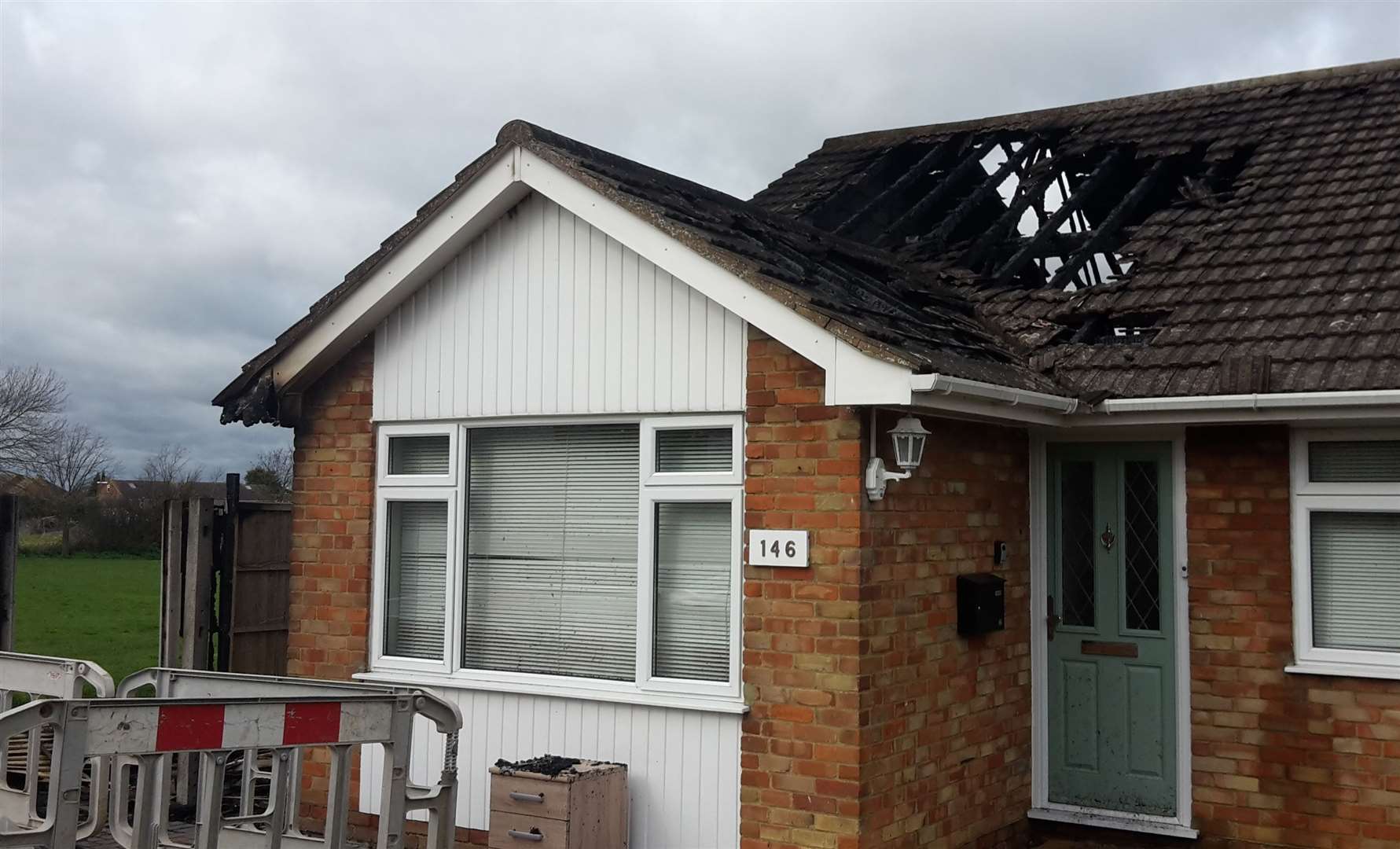 Barry Sawyer and Eileen Nivison's home went up in flames