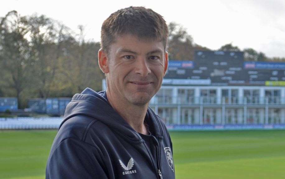 Kent director of cricket Simon Cook is thrilled to have secured Xavier Bartlett’s services Picture: Kent Cricket