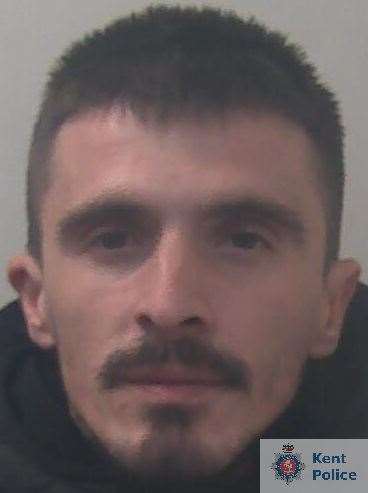 Redi Dushku from Maidstone has been jailed for two years. Picture: Kent Police