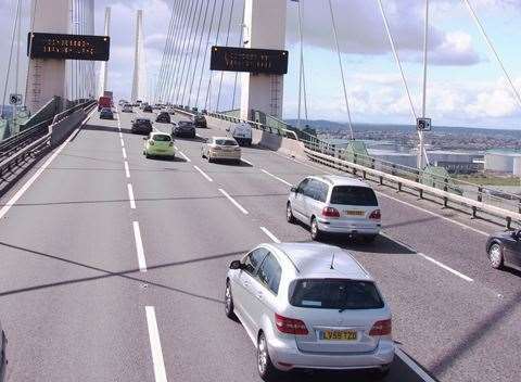 The Dartford Crossing could be impacted by any strike action threat