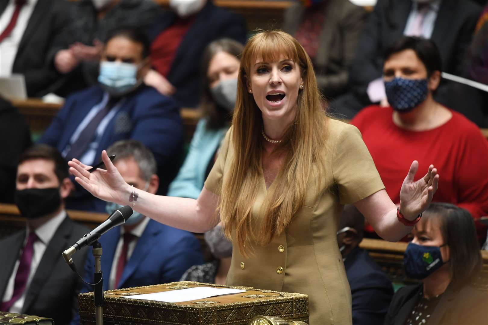 Deputy Labour leader Angela Rayner said police should investigate if an inquiry into No 10 rule-breaking finds wrongdoing (UK Parliament/Jessica Taylor/PA)