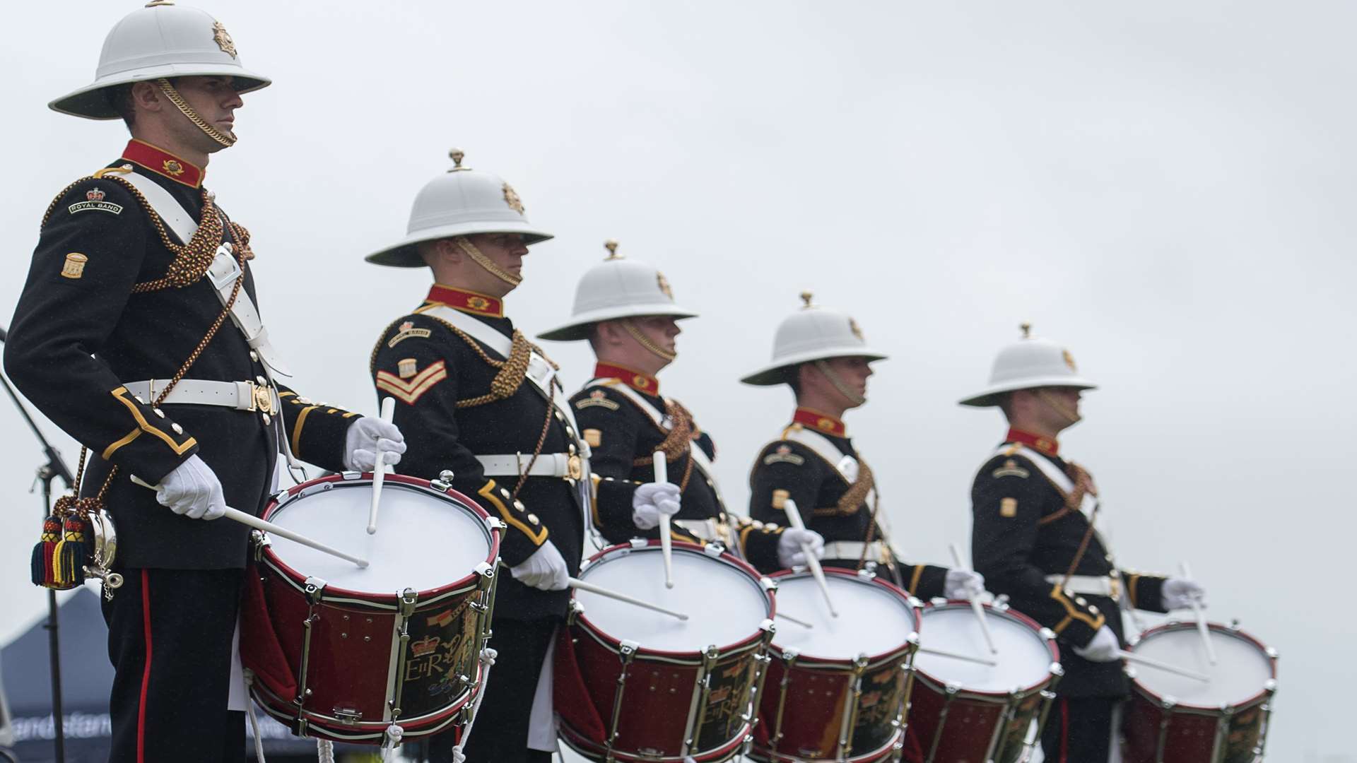 The Marines on the Green concert at Walmer last year with the Royal Marines (Porsmouth Band)