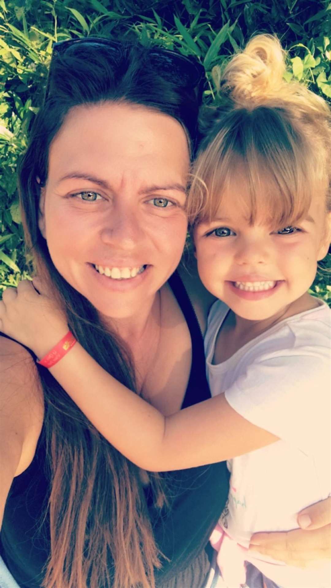 Kelly Wells and her daughter Summer