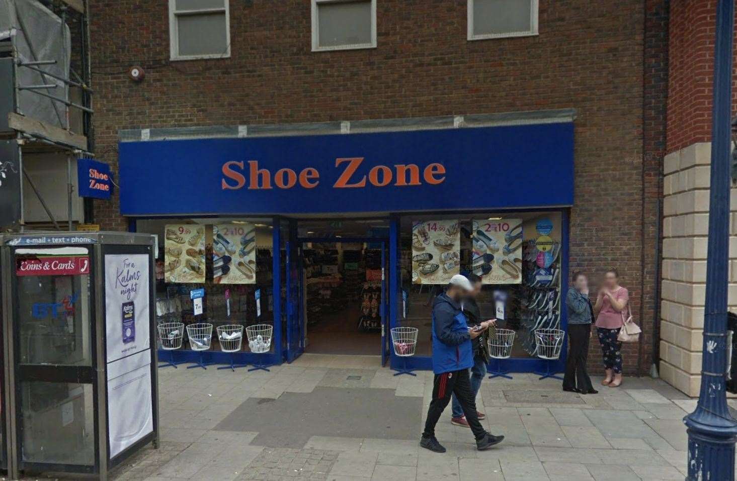 Shoezone in New Road, Gravesend, is reopening tomorrow after a refit. Picture: Google Maps