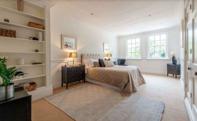 The principal bedroom has a dressing room. Picture: Rafferty & Pickard