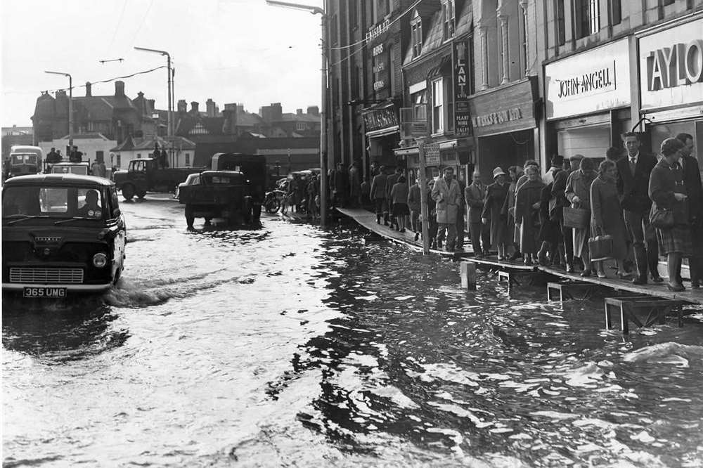 Kent could have seen floods similar to those seen in Maidstone back in 1953