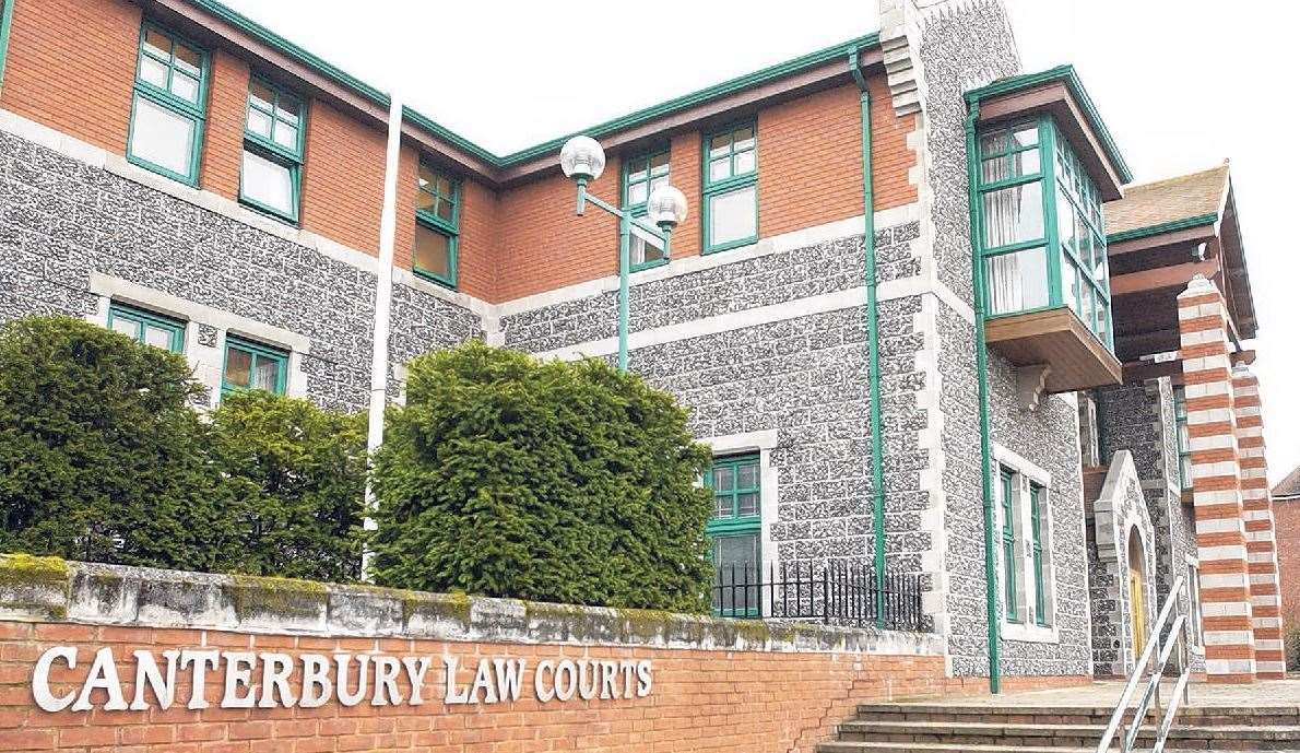 Callum Page was locked up at Canterbury Crown Court