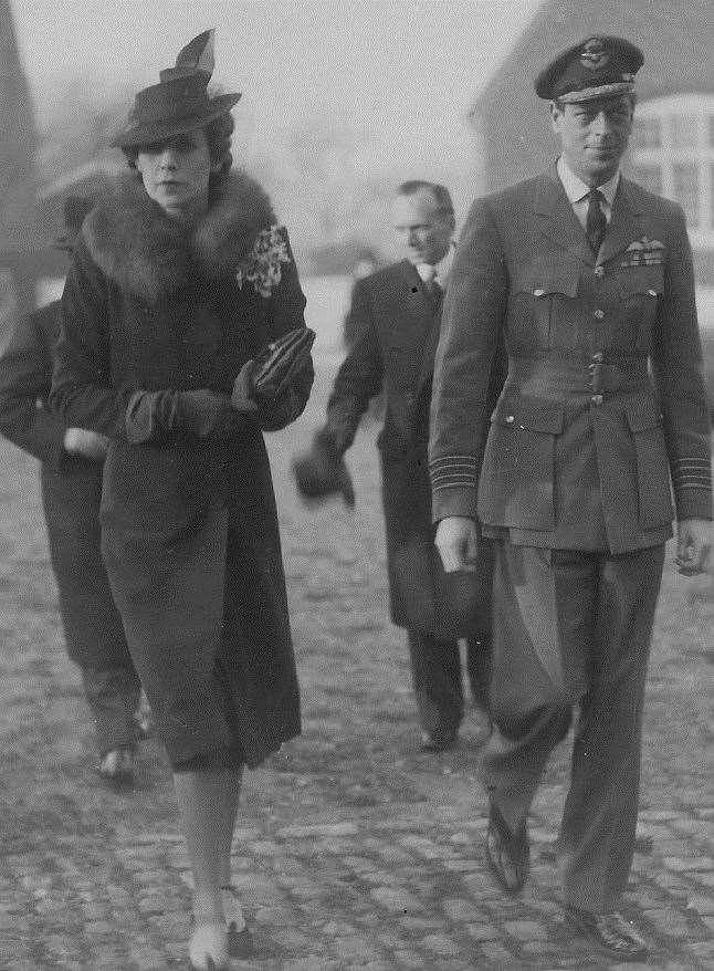 Lady Baillie and the Duke of Kent in 1940 Picture: Leeds Castle