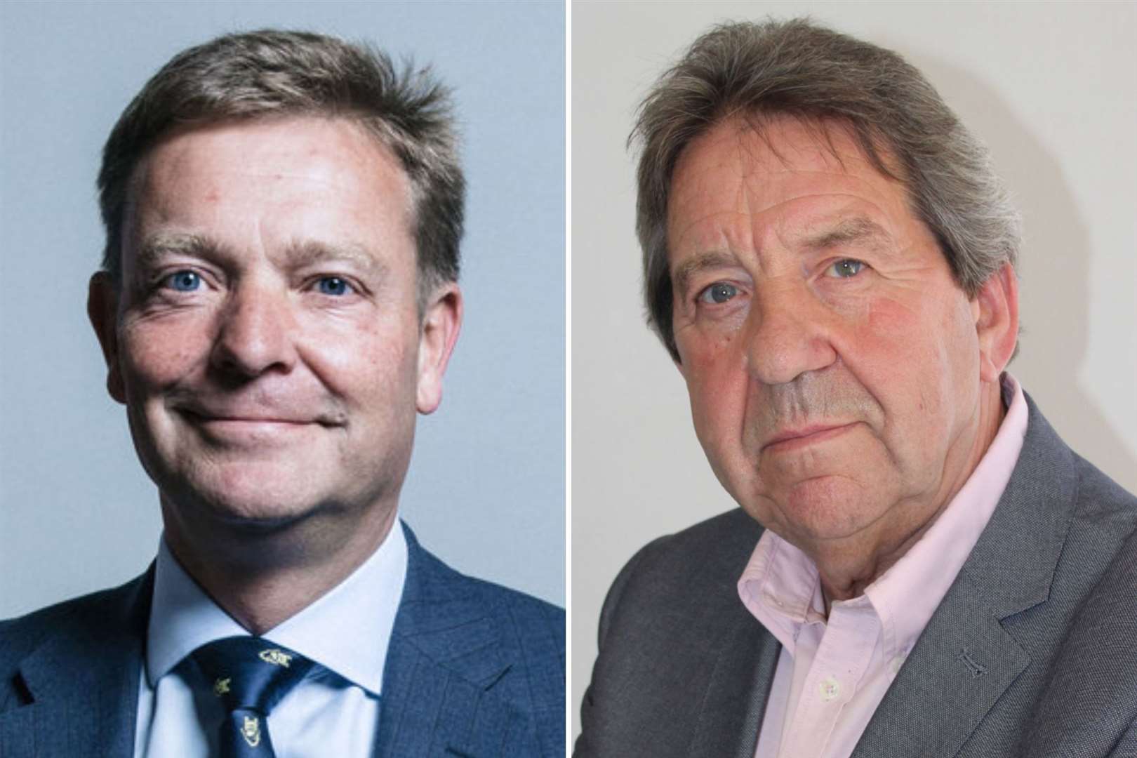 Craig Mackinlay and Gordon Henderson. Stock picture